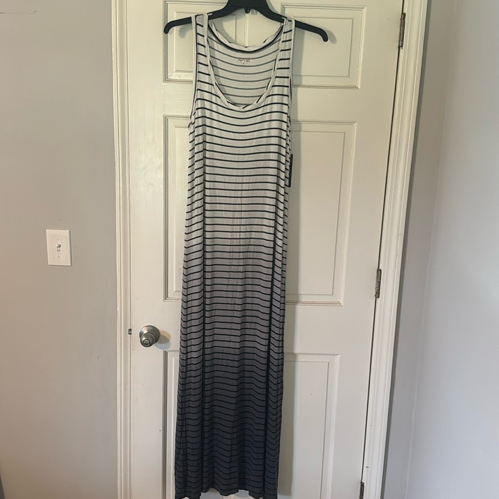 *NWT* Apt. 9 Ombré Stripe Maxi Dress Size XL